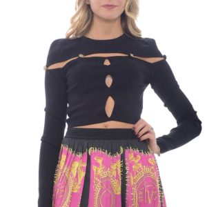 Versace Jeans Couture maglia donna BODYCON CUT OUT