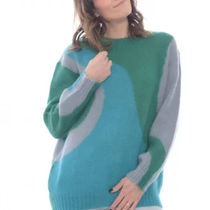 Alberta Ferretti Maglia Donna fantasia multicolore