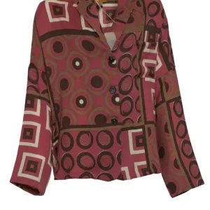 Francesca Bassi Giacca Donna stampa astratta