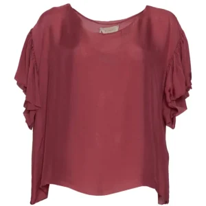 Kaos Blusa Donna in misto seta