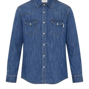 Roy Roger’s Camicia Uomo Martin in denim regular fit