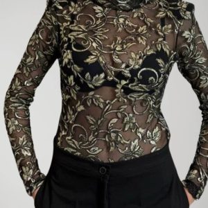 Vicolo body donna con paillettes