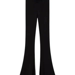 Twinset Pantaloni Donna flare con arricciatura in vita