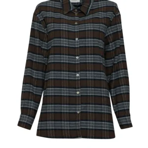 Vicolo camicia donna check in flanella