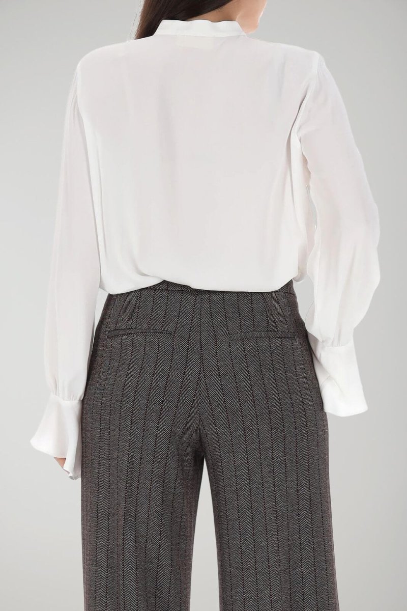i Blues Blusa Donna con rouches centrale - immagine 4